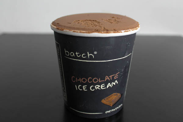 batch chocolate ice cream