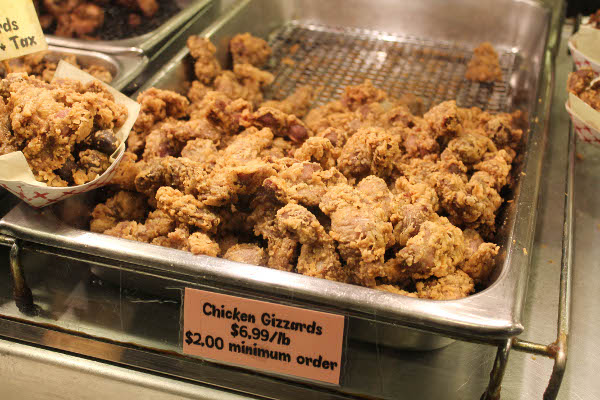 chicken gizzards pike place
