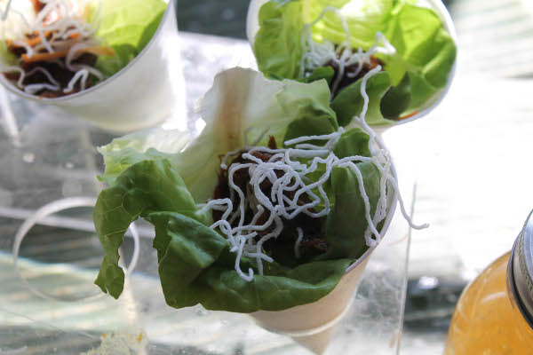 korean BBQ lettuce wraps