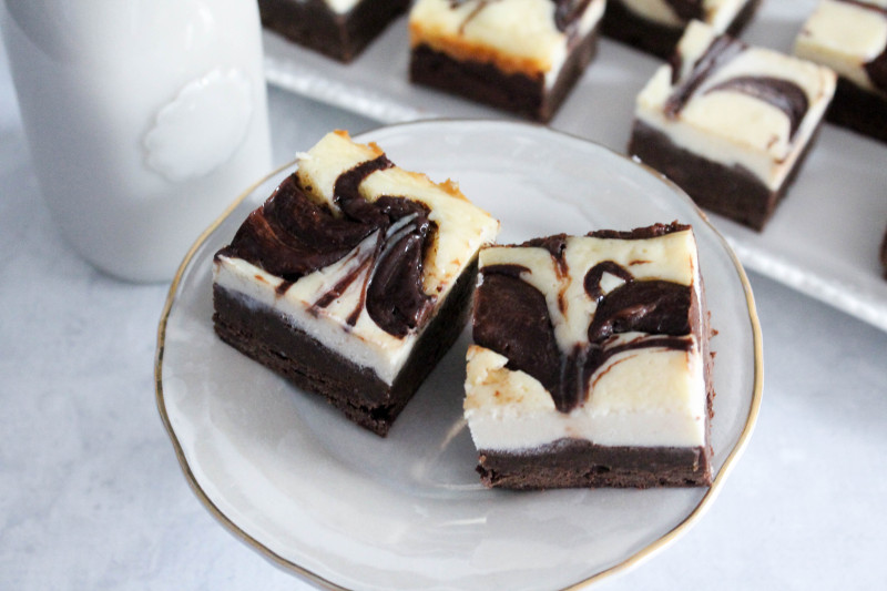Nutella Cream Cheese Brownies Confessions of a Chocoholic