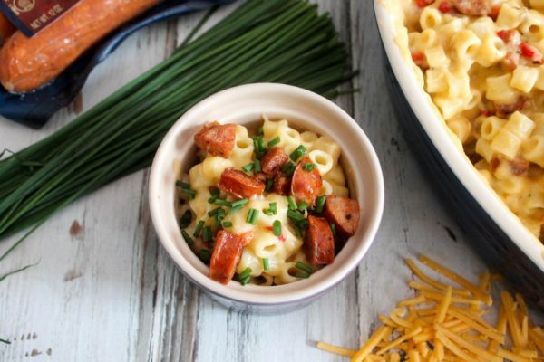 andouille-pimento-mac-and-cheese