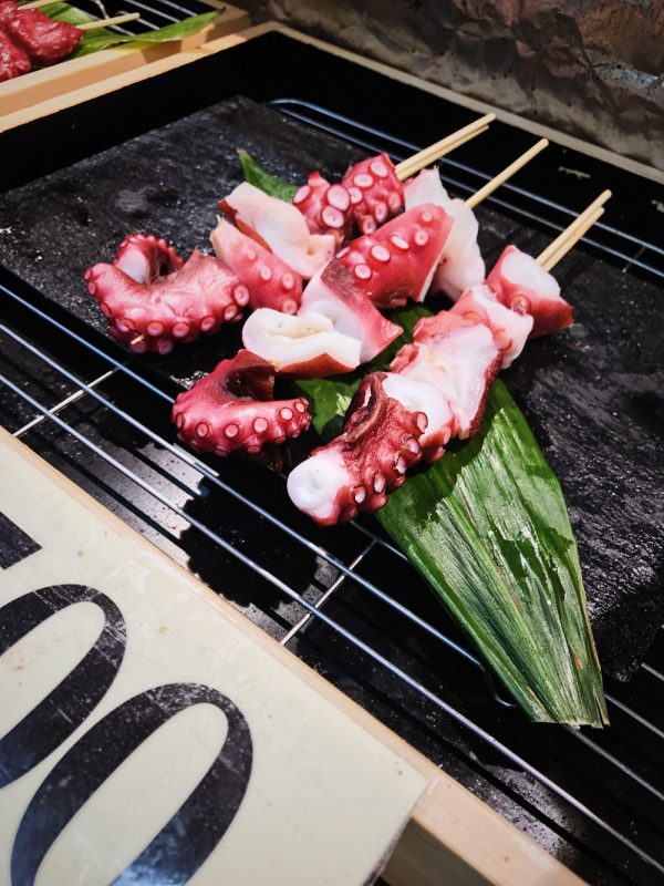 grilled octopus