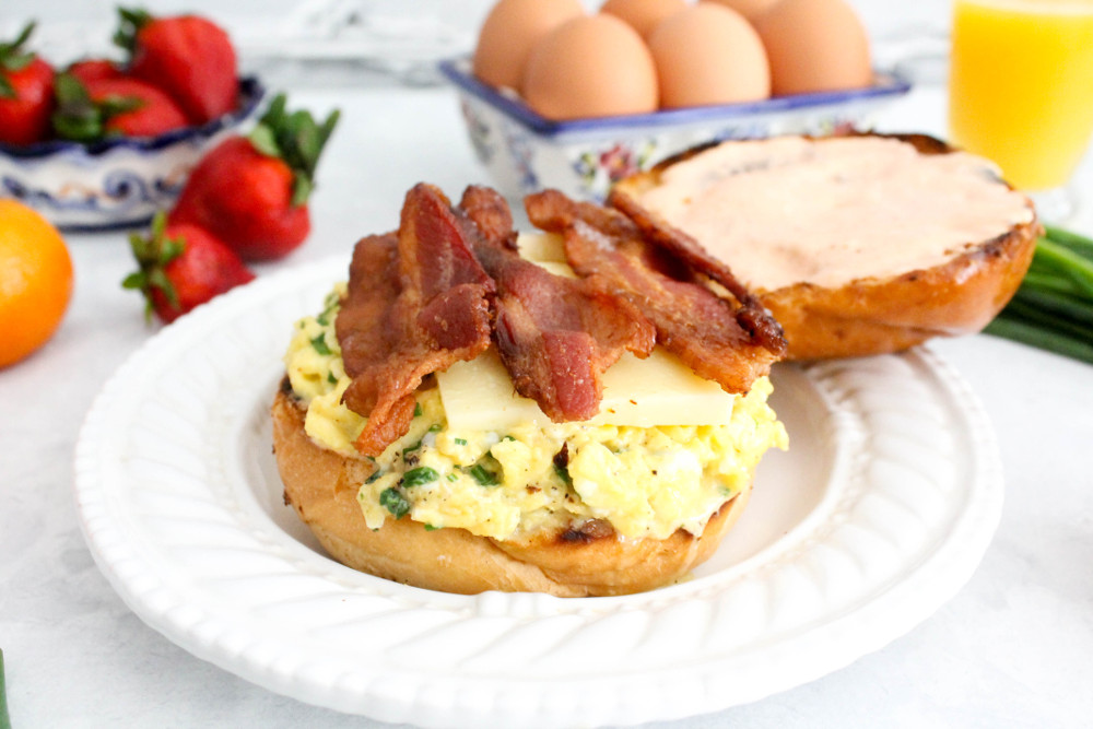 EggslutInspired Breakfast Sandwich Confessions of a Chocoholic