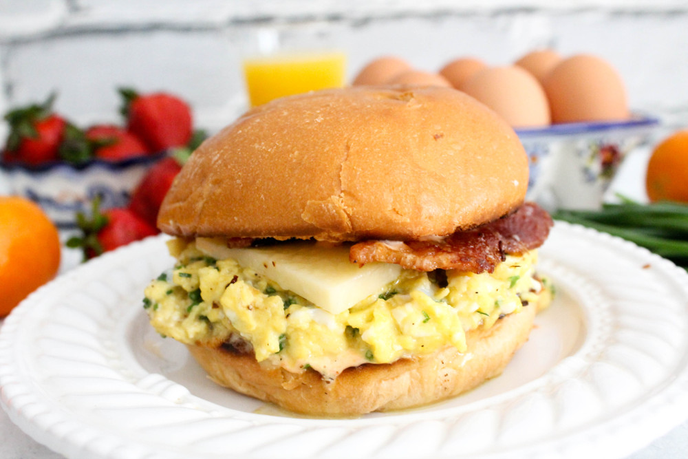 EggslutInspired Breakfast Sandwich Confessions of a Chocoholic