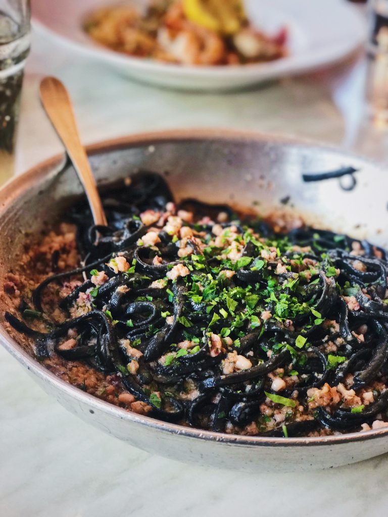 Dish of the Week Squid Ink Linguini from The Daily Catch Confessions of a Chocoholic