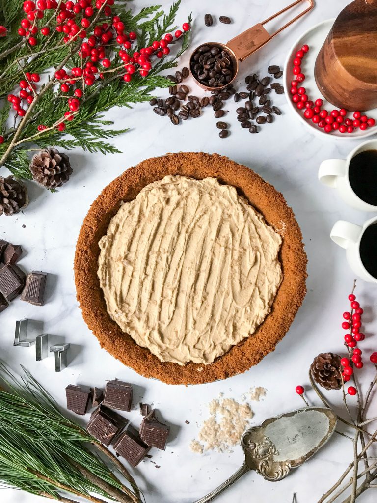 Collab with PieCurious Chocolate Graham Cracker Pie with Kahlua