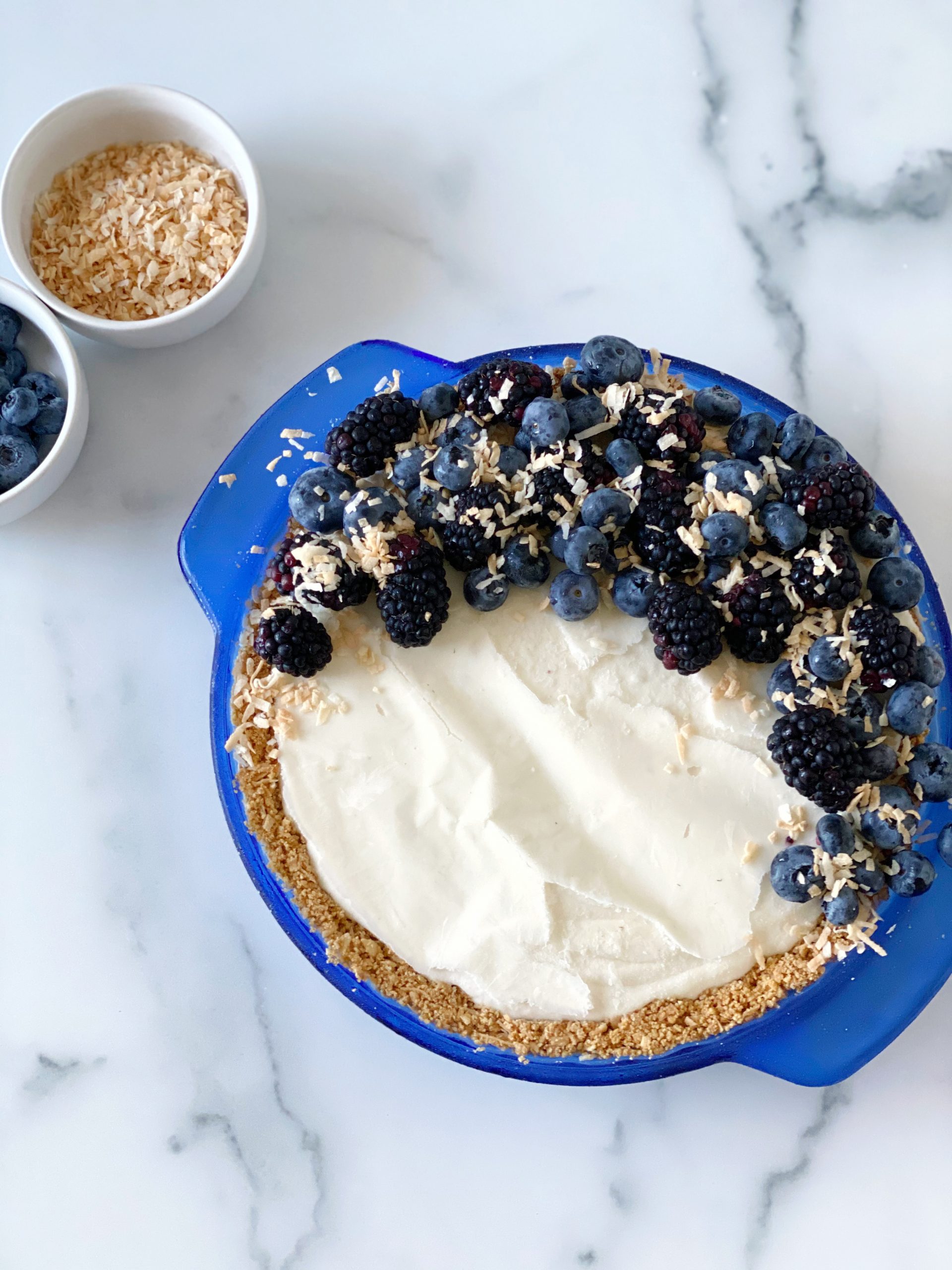 Coconut Ice Cream Pie - Confessions of a Chocoholic