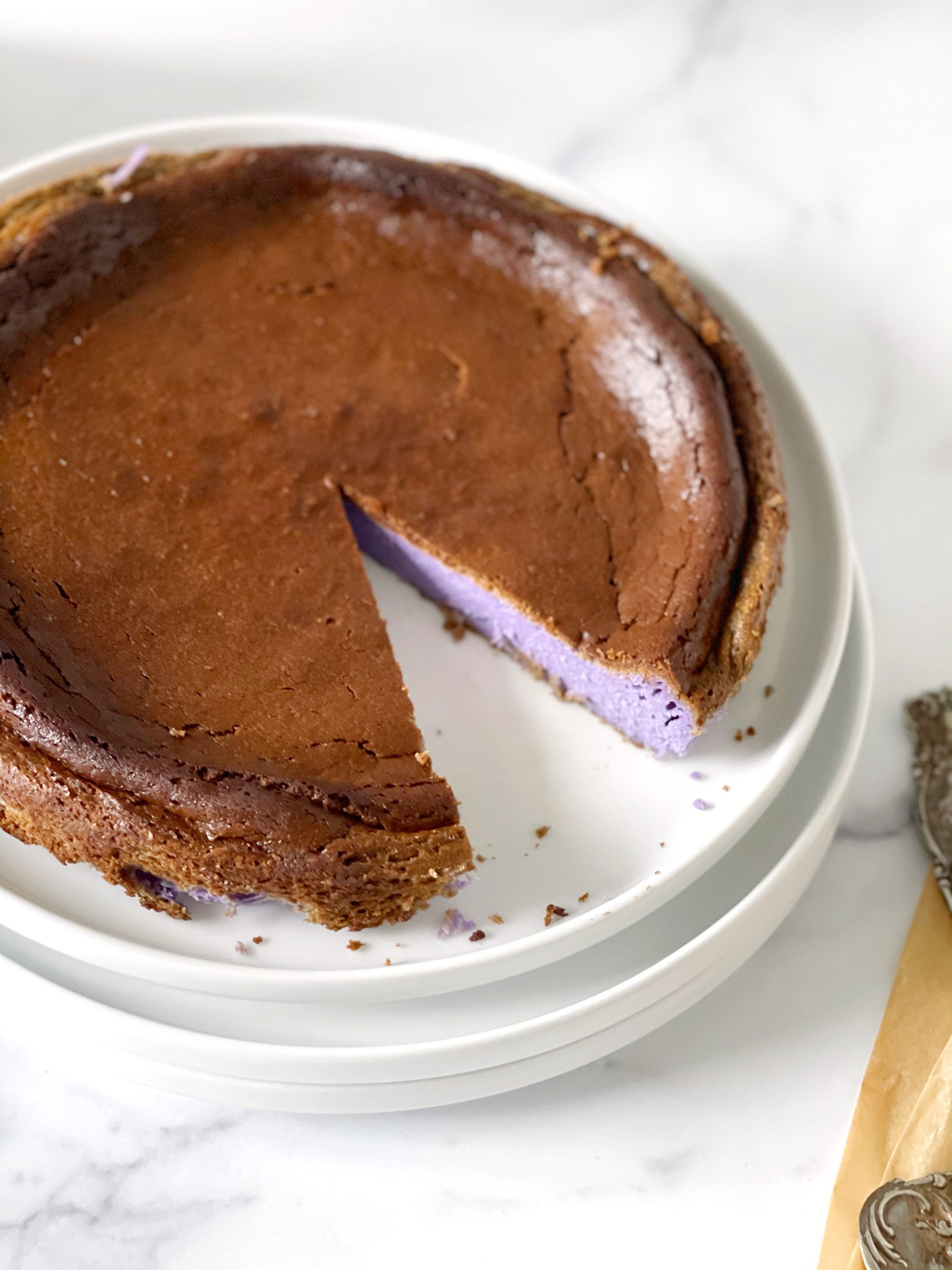 Cookie Bars with Ube Cream Cheese Frosting Confessions of a Chocoholic