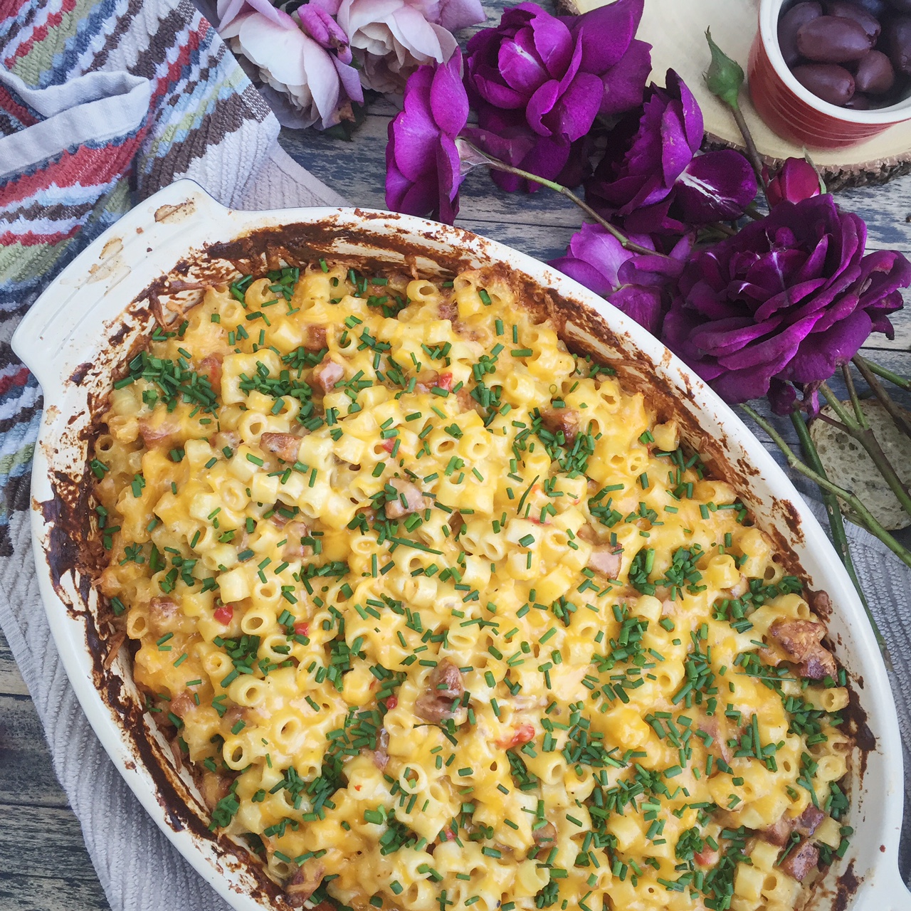 Andouille Pimiento Mac and Cheese Confessions of a Chocoholic