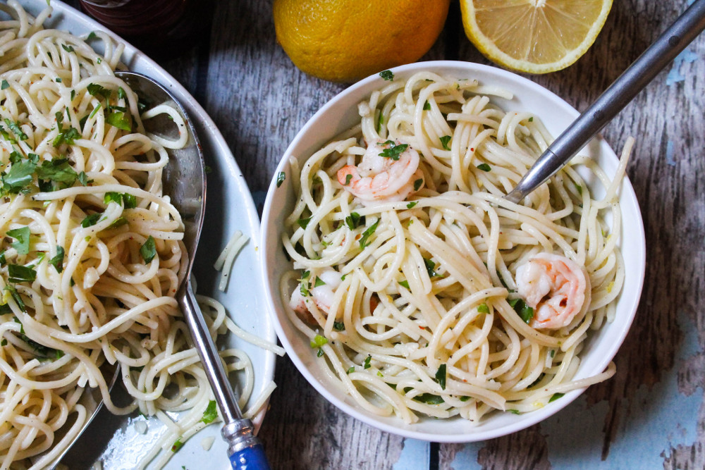 Easy Shrimp Scampi - Confessions of a Chocoholic